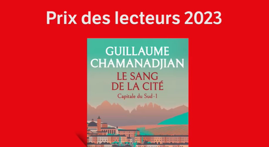 Guillaume Chamanadjian reçoit le prix des lecteurs